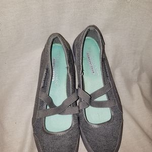 US Polo association gray cross strape size 6 Womens shoes